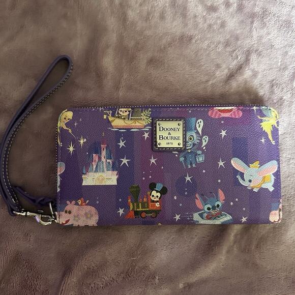 Disney Parks Dooney & Bourke Wristlet Wallet by Joey Chou Brand - Picture 1 of 10
